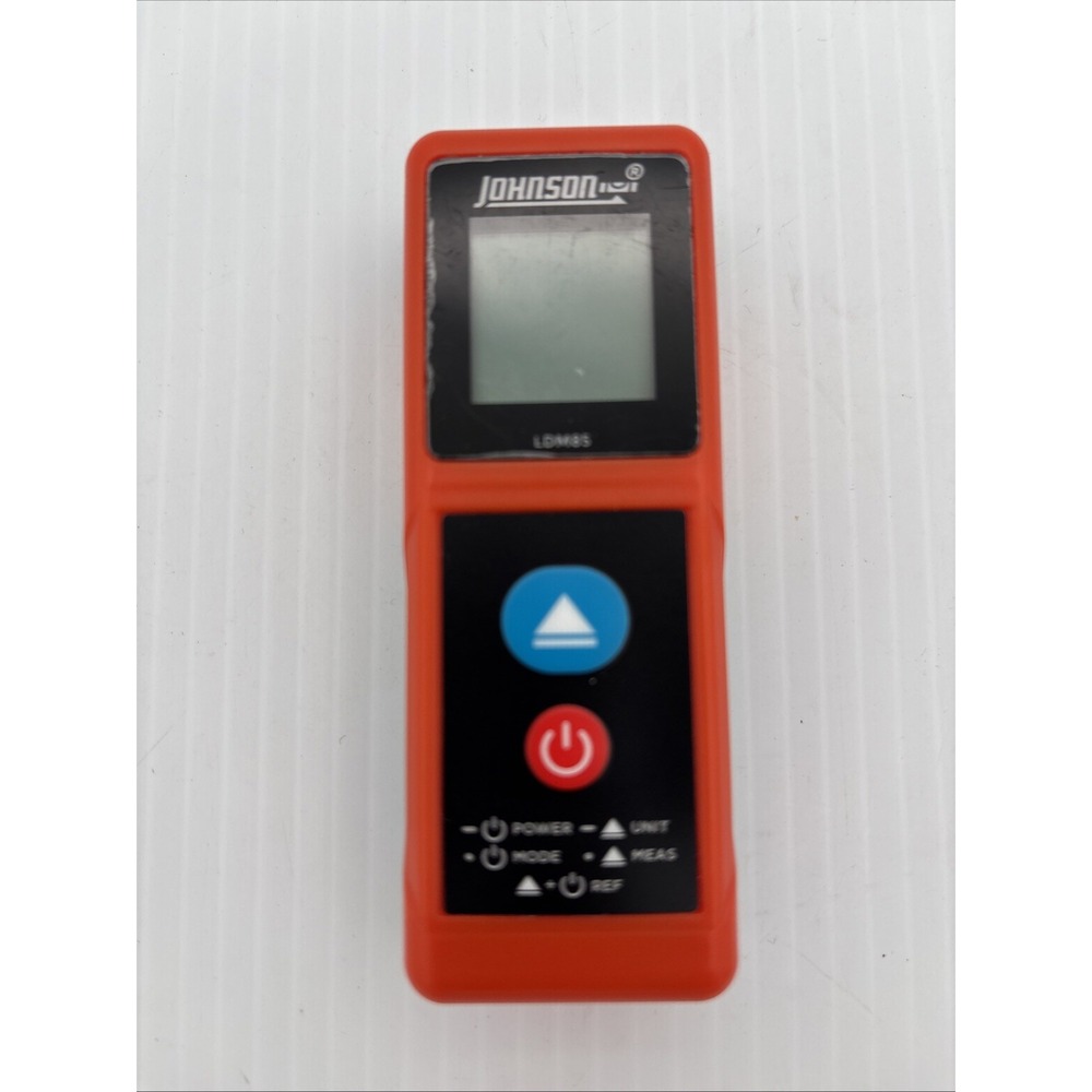 Johnson LDM85 ABS Orange Indoor/Outdoor 85 ft. Laser Distance Meter